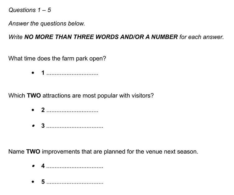 dang de short answers