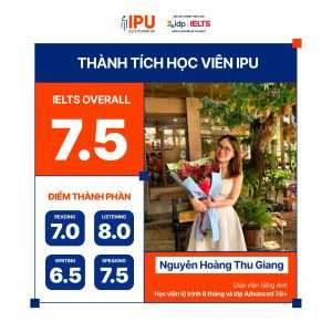 Bảng điểm học viên IELTS Power Up 03