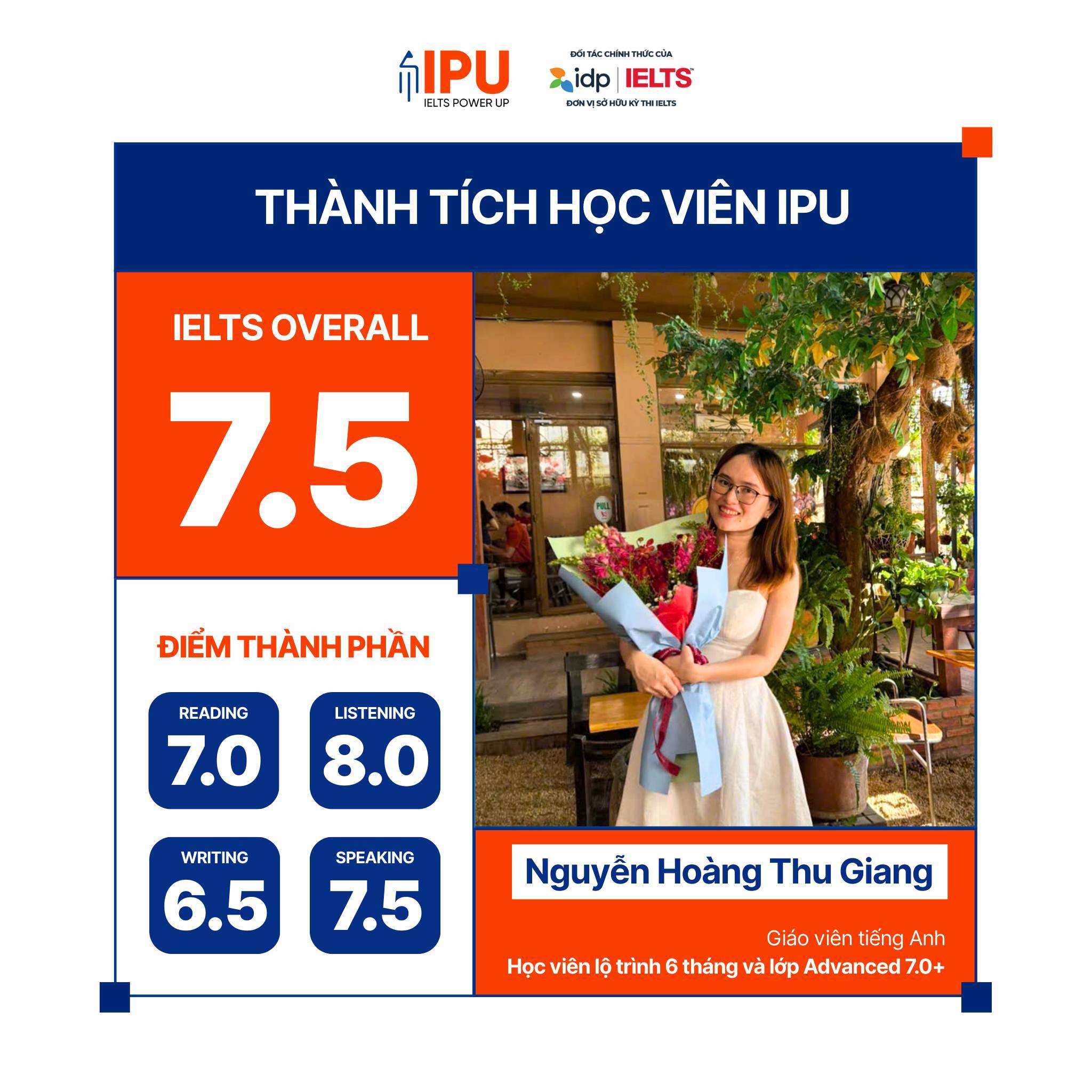 Hành trình luyện thi IELTS tại IPU