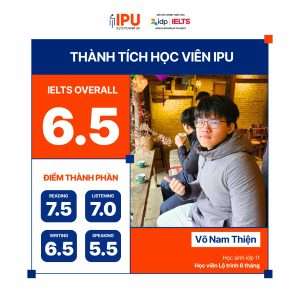 Bảng điểm học viên IELTS Power Up 11