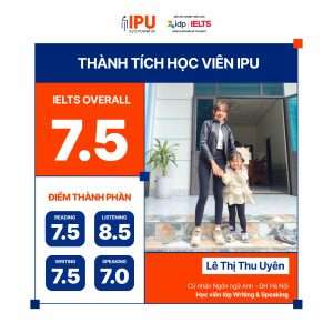 Bảng điểm học viên IELTS Power Up 09