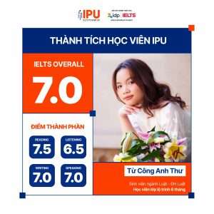 Bảng điểm học viên IELTS Power Up 05