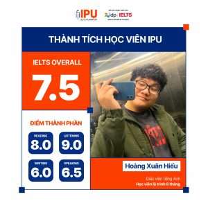 Bảng điểm học viên IELTS Power Up 12