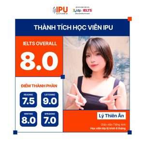 Bảng điểm học viên IELTS Power Up 02