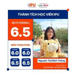 Bảng điểm học viên IELTS Power Up 06