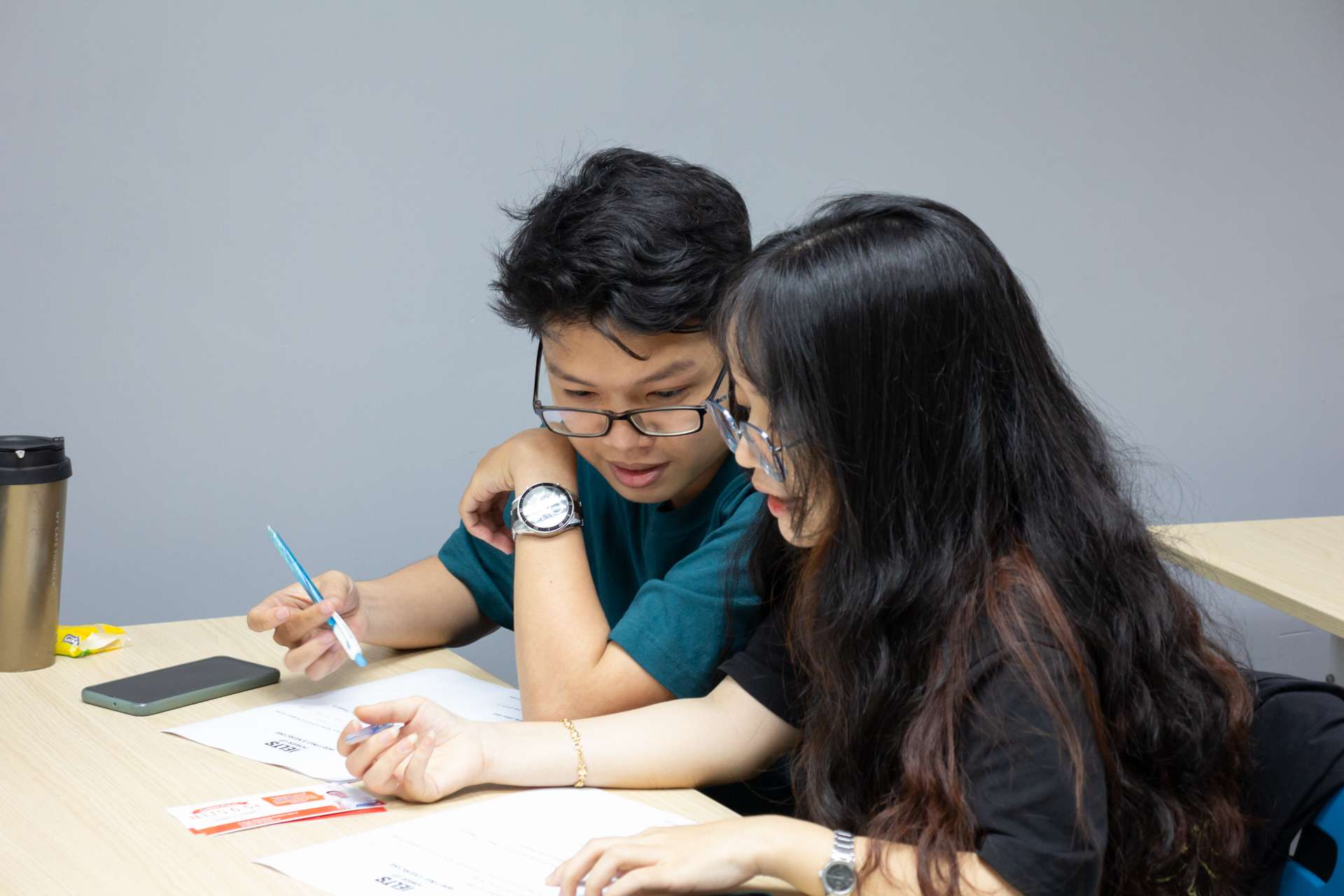 Học viên đạt 5.0 IELTS Speaking sau khóa học