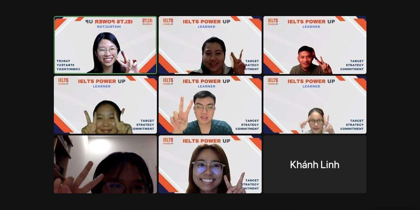 Giao diện luyện đề IELTS online giả lập phòng thi thật