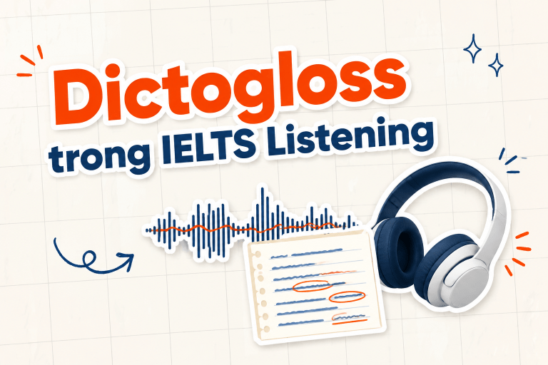 Dictogloss trong IELTS Listening